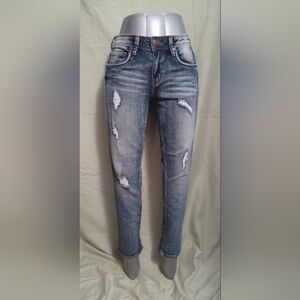 Dollhouse Charley Distressed Skinny Jeans
